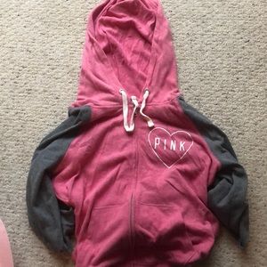 Victoria’s Secret PINK- zip sweatshirt